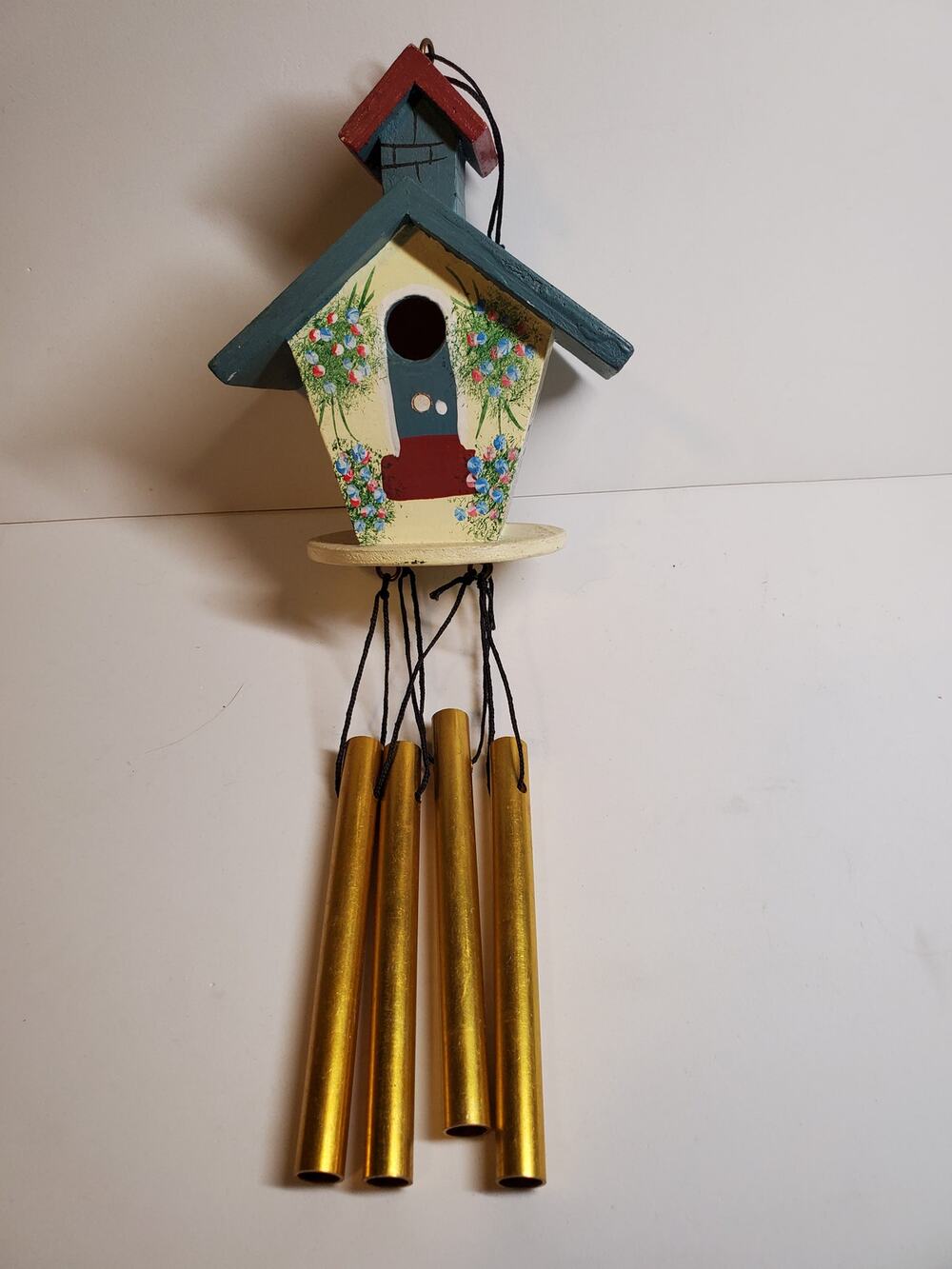Bird House Wind Chime - 11"